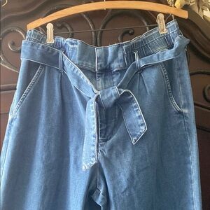 Jag Jeans High Rise Blue Denim with Tie Waist